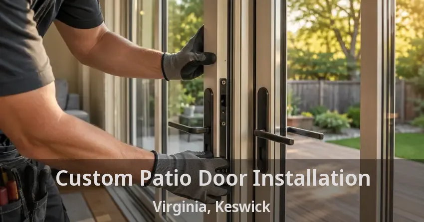 Custom Patio Door Installation Virginia, Keswick - ON