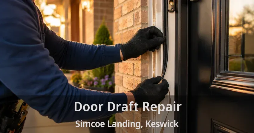 Door Draft Repair Simcoe Landing, Keswick - ON