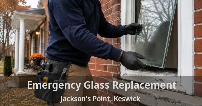 Emergency Glass Replacement Jackson's Point, Keswick - ON