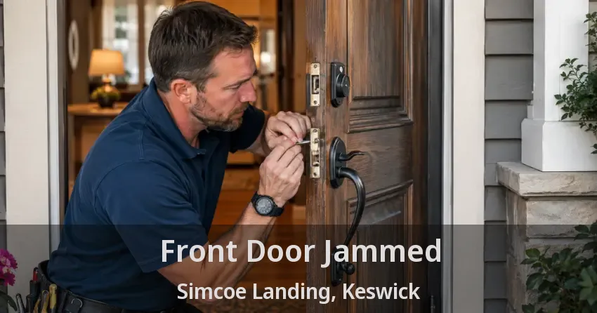 Front Door Jammed Simcoe Landing, Keswick - ON