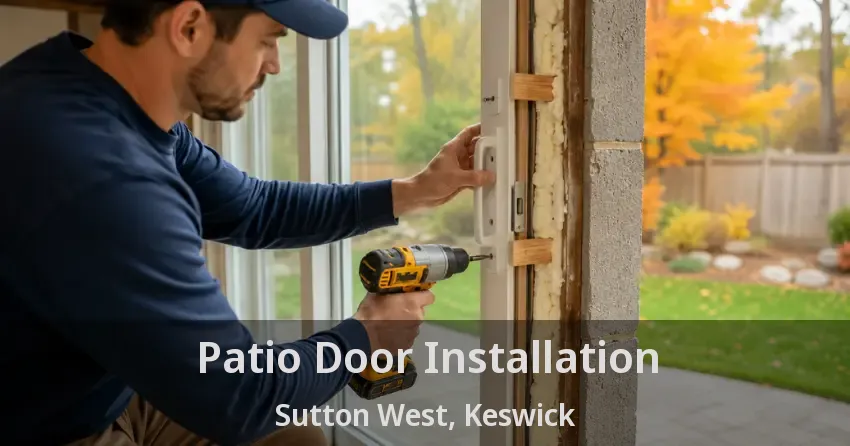 Patio Door Installation Sutton West, Keswick - ON