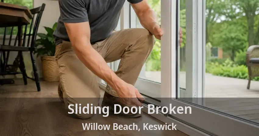 Sliding Door Broken Willow Beach, Keswick - ON