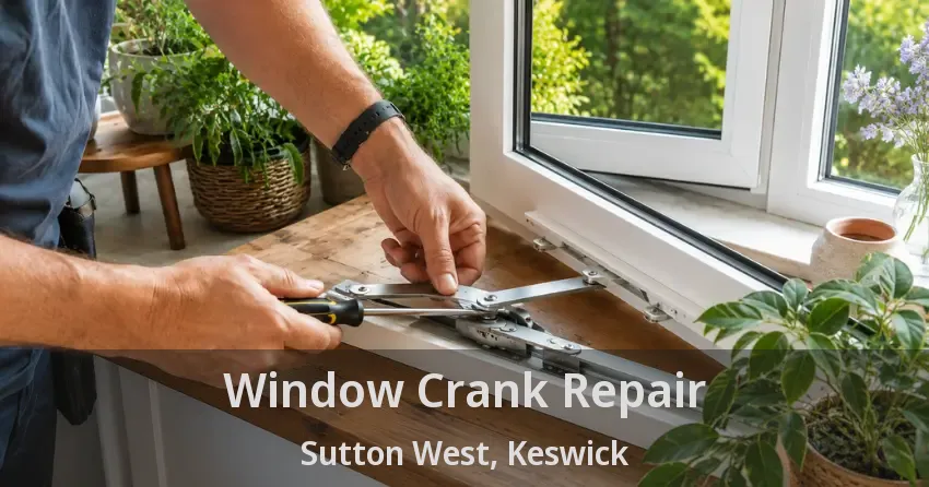 Window Crank Repair Sutton West, Keswick - ON