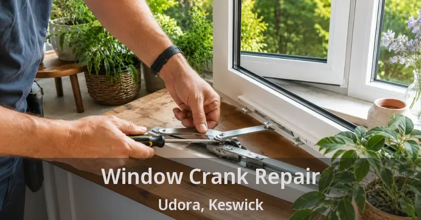 Window Crank Repair Udora, Keswick - ON