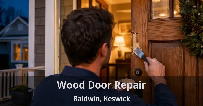 Wood Door Repair Baldwin, Keswick - ON