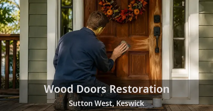 Wood Doors Restoration Sutton West, Keswick - ON